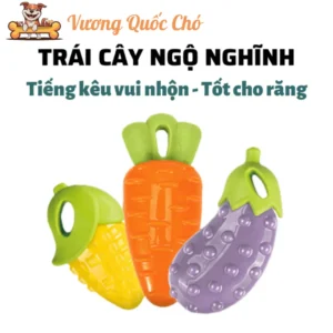 Đồ Chơi Cho Chó Rau Củ Cao Su Veggie Bites FOFOS