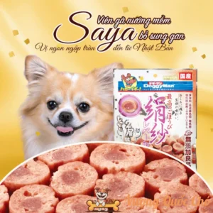 Snack Cho Chó Gà Nướng Mềm SAYA Doggyman 100g: Ngon Khó Cưỡng!