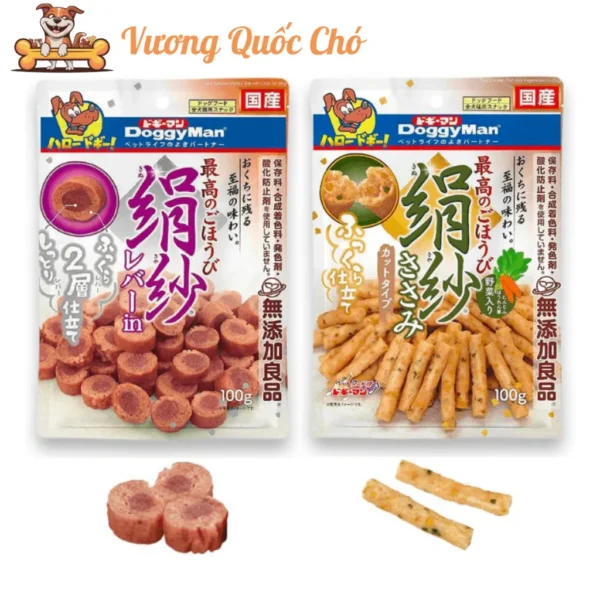 Snack Cho Chó Gà Nướng Mềm SAYA Doggyman 100g: Ngon Khó Cưỡng!