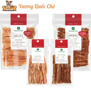 Snack Cho Chó Thịt Sấy Cứng Natural Core: 100% Thịt Tươi Đạt Chuẩn