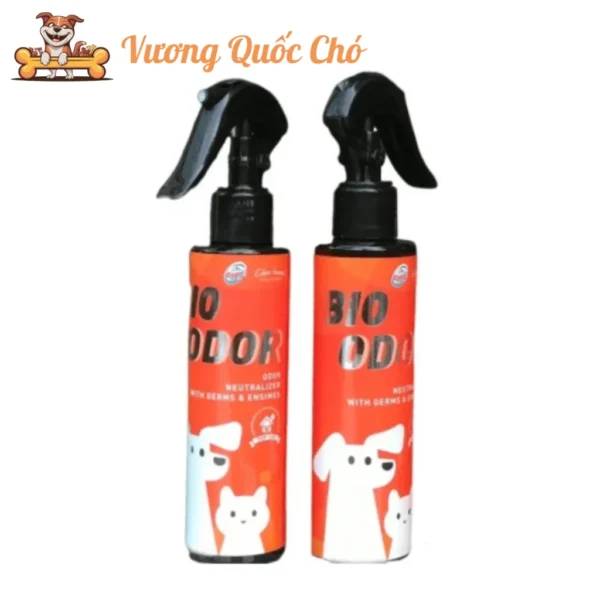 Xịt Khử Mùi Diệt Khuẩn Cho Thú Cưng Bio Odor 150ml